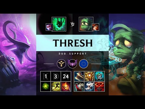 Thresh Support vs Amumu - EUW Master Patch 25.S1.2