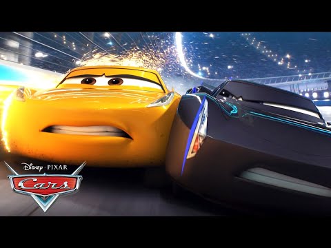 The Winning Backflip of Cruz Ramirez | Pixar Cars | @disneyjr
