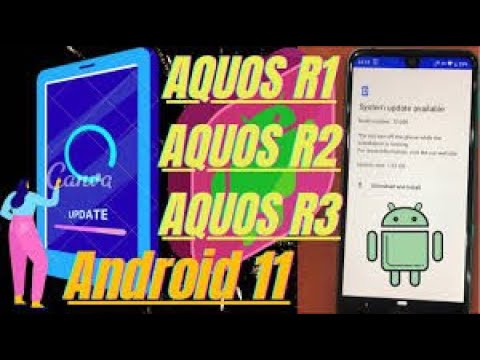 How to Sharp Aquos R,R2,R3 ,Zero,Zero2 to latest update