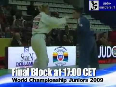 Judo 2009 Paris: Aguiar (BRA) - Makukha (UKR) [-78kg] bronze.