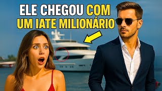 Ela achava que era só um viajante… até que ele apareceu com um iate e uma criança...