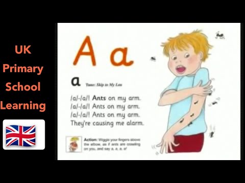 Jolly phonics A-Z (UK 🇬🇧 Primary School learning)