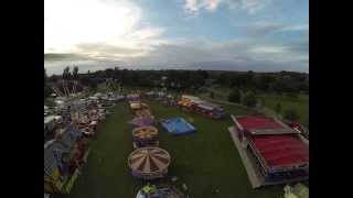 preview picture of video 'quadcopter fpv chester le street park fun fair pezz'
