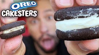 Nabisco NEW Oreo Cakesters Food Review