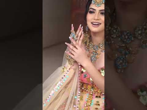 Best beautiful bridal makeup | makeup by Parul Garg #shorts #bridalmakeup #wedding #viral