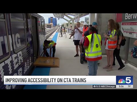 CTA Red Line stations reopen, delighting accessibility advocates