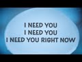 [1 HOUR 🕐] The Chainsmokers - I need you right now Don't Let Me Down(Lyrics) ft Daya