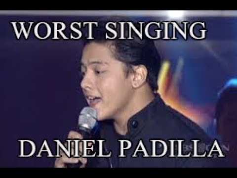 Daniel Padilla-Nasa Iyo Na Ang Lahat (WORST SINGING)