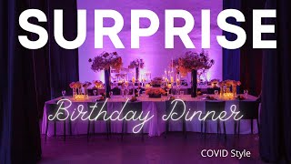 Surprise COVID Micro-Birthday Party