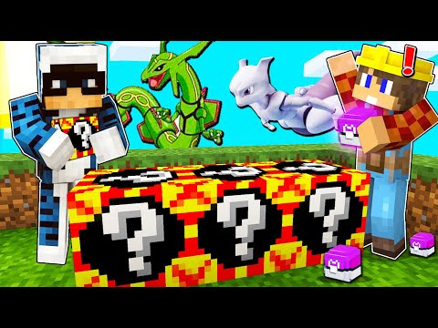 SFIDO KENDAL CON 1000 PIXELMON LUCKYBLOCK SU MINECRAFT!!