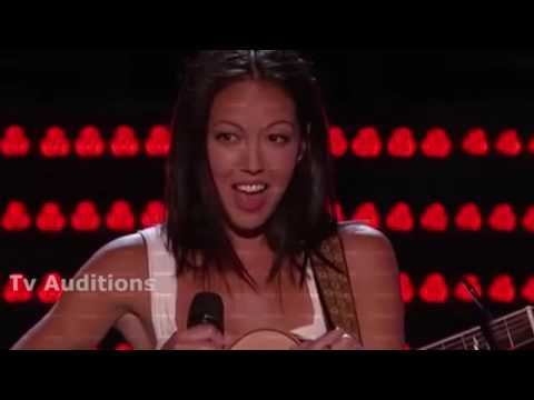 The voice  -Amy Vachal surprise the judges.