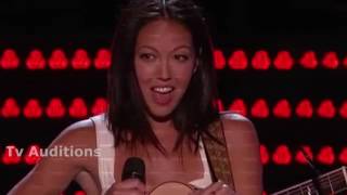 The voice  -Amy Vachal surprise the judges.