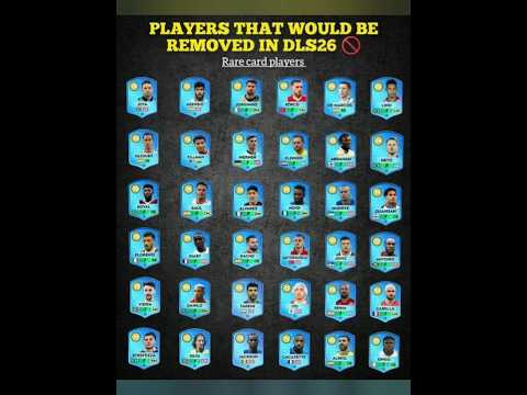 players that would be removed in dls 26🥺😓 #dls26