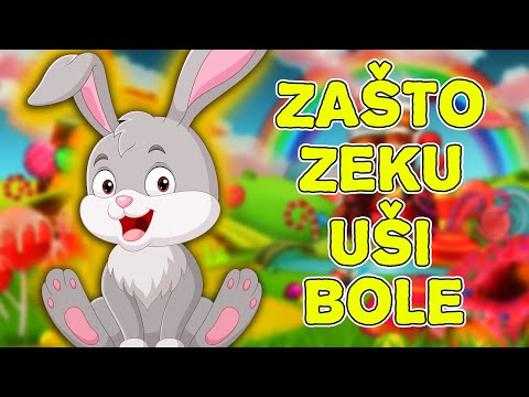 Zašto zeku uši bole 💛 Pesmica za decu 💙 Pesma o životinjama 💚 Najlepše pesmice 💜 Bunny song 💚