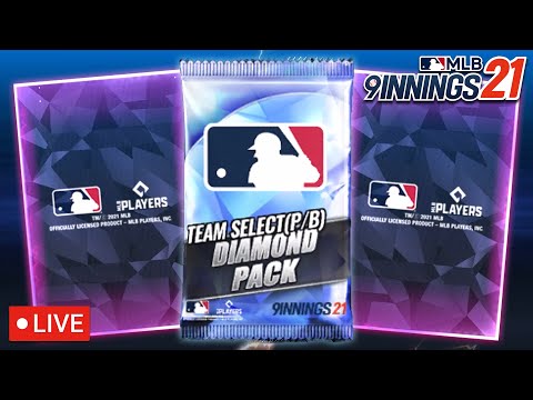 🔴LIVE | MLB 9 Innings 21 - Team Select Diamond and Prime Player Combo Pack Opening!