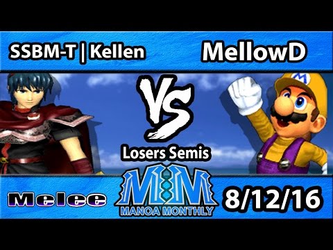 MM21 SSBM - SSBM-T | Kellen (Marth) vs MellowD (Mario) - Melee Losers Semis