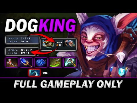 when they tipped DOGKING to early, from 0/2/1 to 20/2/7 - Full Gameplay Meepo #445