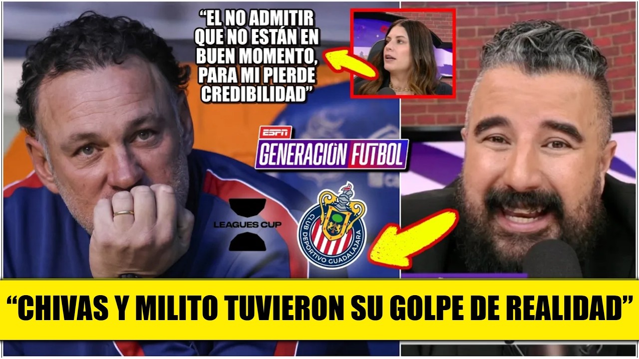 Álvaro Morales EXPLOTÓ contra MILITO: 'Era PREVISIBLE que CHIVAS quedara ELIMINADA' | Generación F