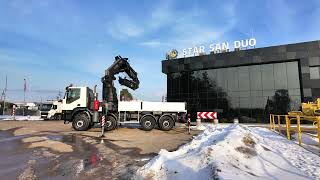 ИВЕКО ТРАКЕР 450 8×8 ХИАБ 800Е-7 ФЛАЈ ЏИБ ВИНЧ Кран