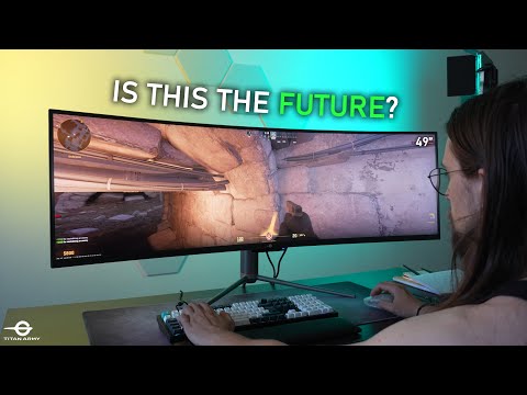 I just tested this 49" SUPER UltraWide Monitor, and it's AWESOME!! Titan Army C49SHC Review