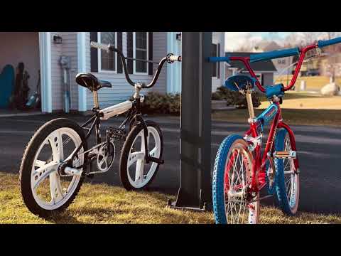 Mongoose Supergoose And 1986 Saint Tropez Retro BMX Bikes