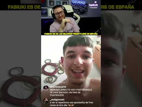 RODRIGO QUESADA REACTS TO FABIUKI FREESTYLING AND PLAYING WITH WORDS