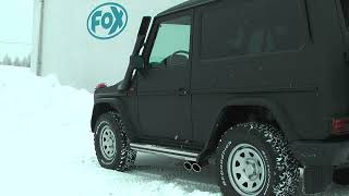 Video: Fox Edelstahl Sportauspuff-Komplettanlage ab Kat Mercedes G-Klasse W463 