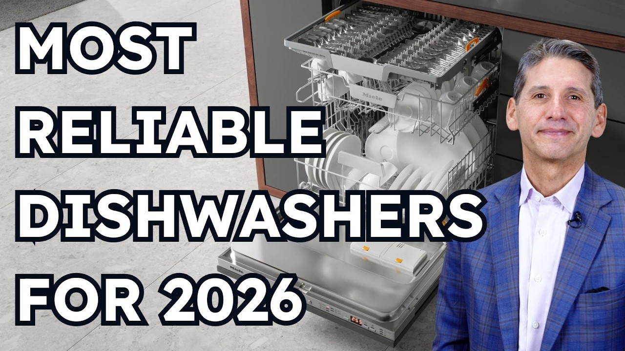 The Most Reliable Dishwashers for 2026: 33,190 Service Calls Reveal Dishwasher Reliability
