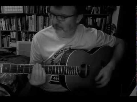 in some open tuning or other - as Gordon's naming of chords like - Harper Roy