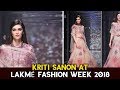 Kriti Sanon Showstopper For Designer Tarun Tahiliani At Lakmé Fashion Week 2018 Bollywood Events
