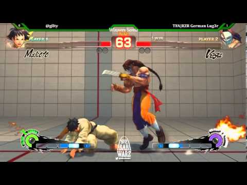 Gllty (Makoto) vs TFA RZR German Luger (Vega)