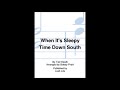 March 24, 1959 When it's sleepy time down South, Teddi King