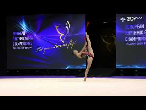 BREZALIEVA Eva (BUL) CLUBS 27,7 - ECh Tallinn 2025