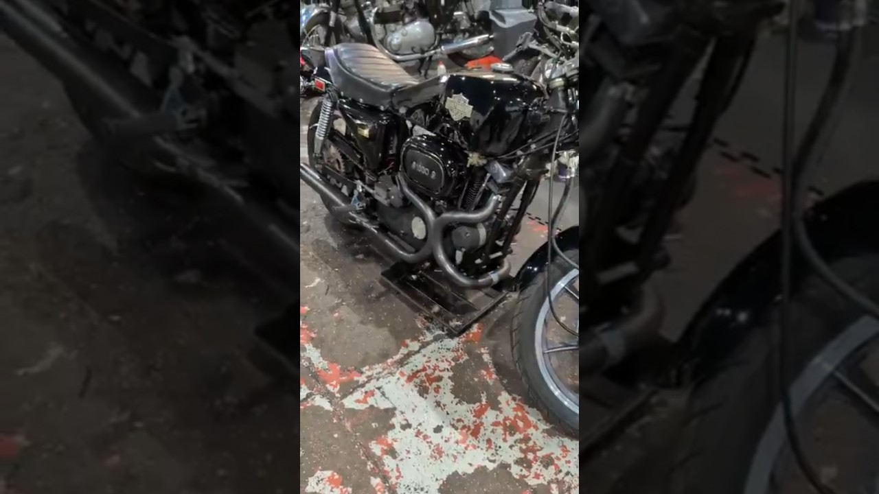 Harley XLCR FIRST START in 34 Years! Rare 1977 (4K Miles) #automobile #classic #harley #oldschool