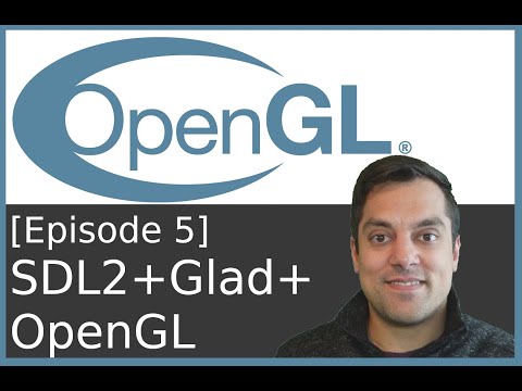 [Episode 5] [Code] Setup SDL2 and OpenGL and first OpenGL function (glGetString) - Modern OpenGL