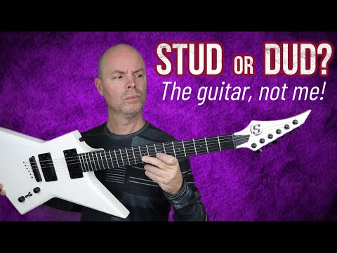 A viewer sent me this Solar guitar and he doesn't want it back! My first time with this brand.