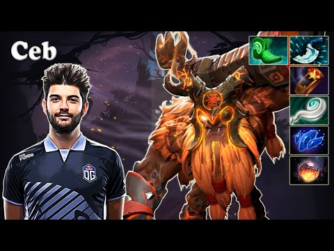 Ceb - Earthshaker Support | Dota 2 7.29c Gameplay