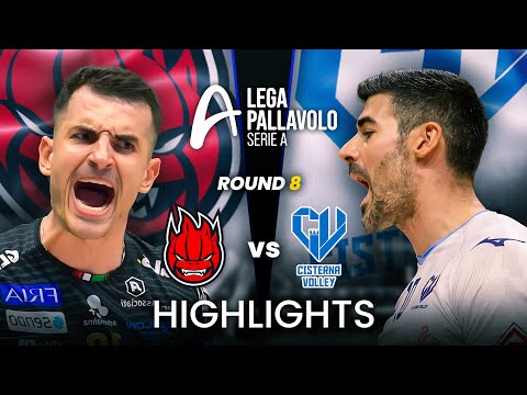 Perugia vs Cisterna | Highlights | Italian Volleyball League 2025