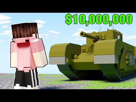 EPIC Minecraft War: CrateUp's $100 VS $10M