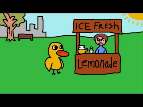 The duck song but only waddle waddle and bam bam bam