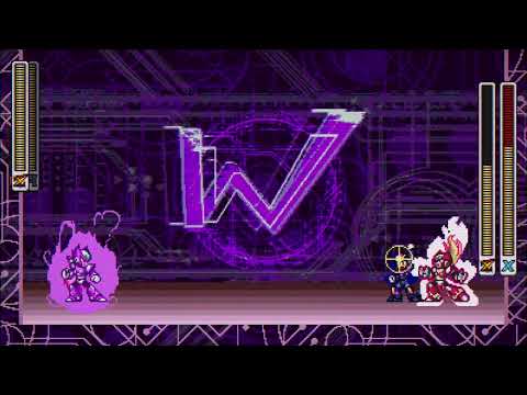 Nightmare Zero and Axl v. Copy X and Omega Zero (X8 Demake Touch Mod, Ninja Gaiden Difficulty)