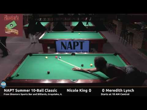 Nicole King vs Meredith Lynch - NAPT 2016 Summer 10-Ball Classic