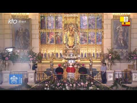 Prière et hommage du pape #LéonXIV à la Vierge de l’Almudena, patronne de Madrid #PapeenEspagne