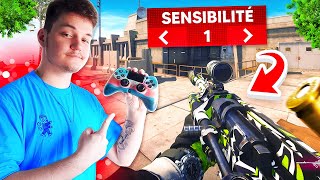 JE JOUE AVEC 1 DE SENSIBILITÉ !  DÉFI TWITCH #3