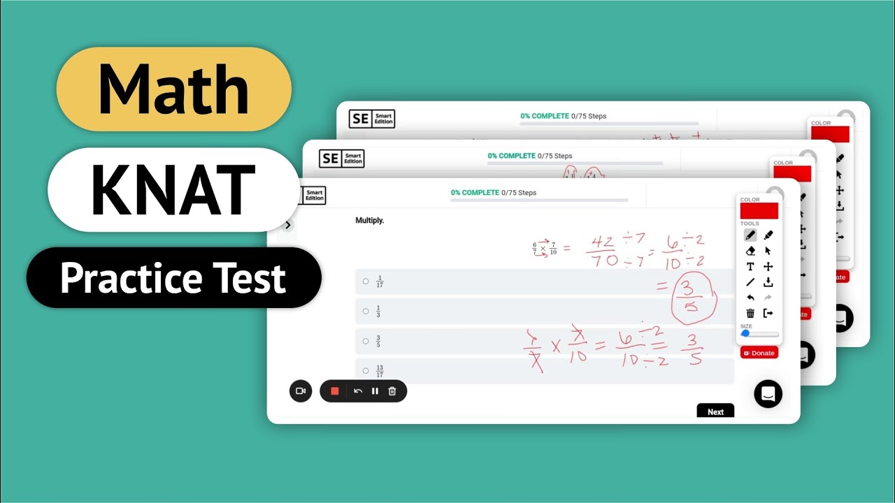 Kaplan Nursing Entrance Practice Test | Math Section All Answers Explained