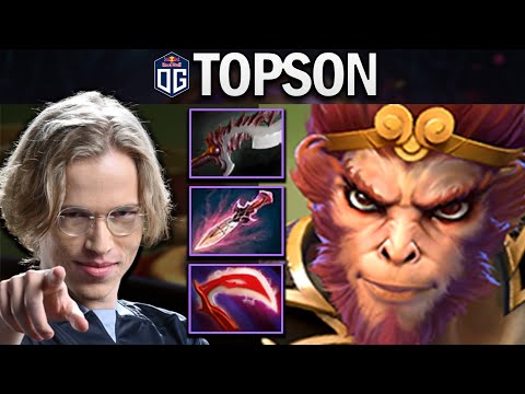 OG.CEB MONKEY KING WITH DESO - AGHANIMS - DOTA 2 7.28 GAMEPLAY