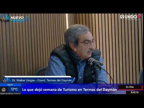 NUEVO TIEMPO - Walker Vargas, coordinador de Termas del Daymán