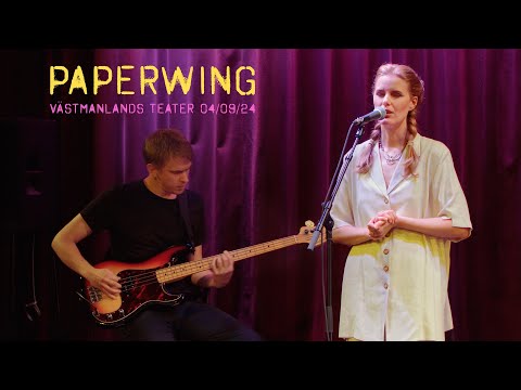 Paperwing live at Västmanlands Teater