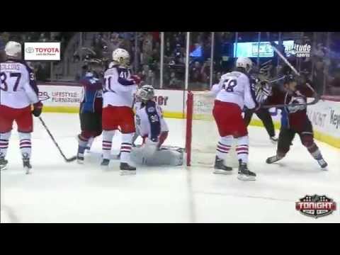 Cody McLeod Wraparound Goal