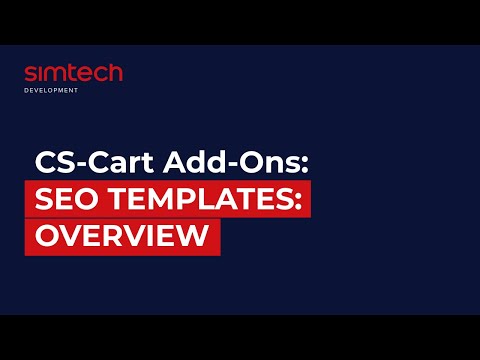 CS-Cart add-ons: SEO Templates: overview